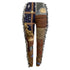 Women's Cartoon Print Fringed Straight Leg Pants