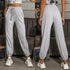 Women's Casual Fashionable High Waist Straight Leg Pants