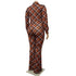 Women's Casual Loose Plus Size Plaid Print Jumpsuits