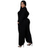 Women's Casual Loose Plus Size Wide Leg Jumpsuits