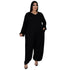 Women's Casual Loose Plus Size Wide Leg Jumpsuits