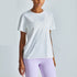 Women's Casual Loose Round Neck Yoga Sport T-Shirt