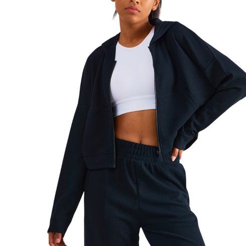 Women's Casual Loose Running Hooded Coat Yoga Tops