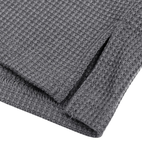 Women's Casual Round Collar Solid Color Long Sleeve Knit Top