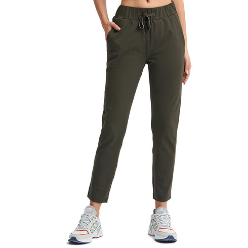 Women's Casual Running Fitness Loose Straight-leg Pants