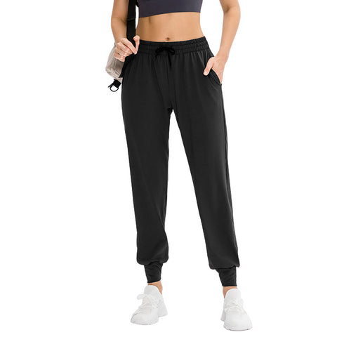 Women's Casual Running Sport Pockets Loose Pants
