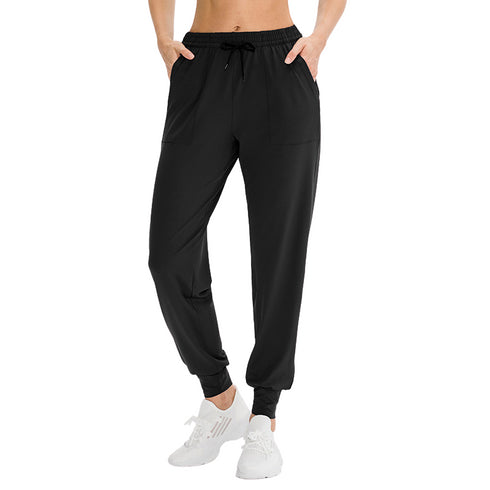 Women's Casual Running Sport Training Loose Pants with Pockets