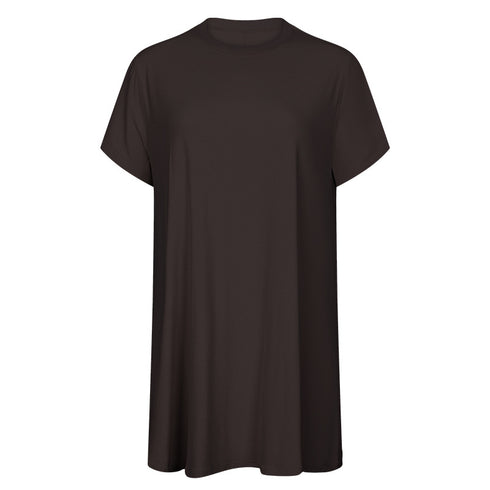 Women's Casual Simple Short Sleeve Loose Yoga Dresses