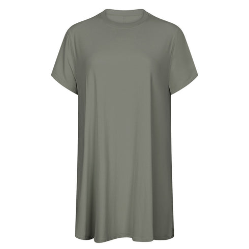 Women's Casual Simple Short Sleeve Loose Yoga Dresses