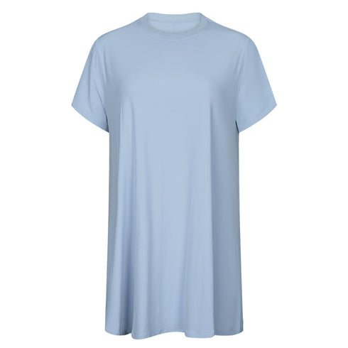 Women's Casual Simple Short Sleeve Loose Yoga Dresses