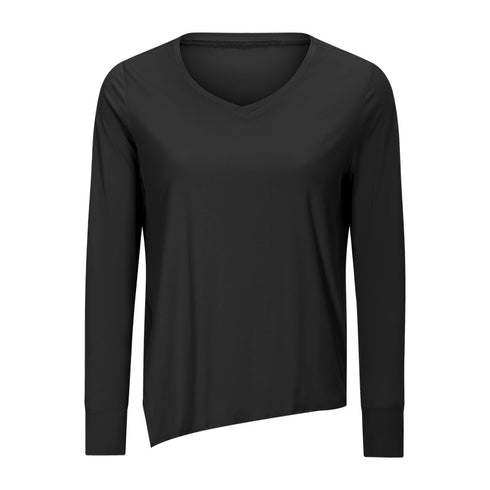 Women's Casual Solid Color Quick Dry Yoga Sweatshirts