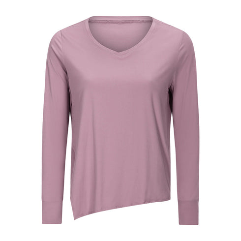 Women's Casual Solid Color Quick Dry Yoga Sweatshirts