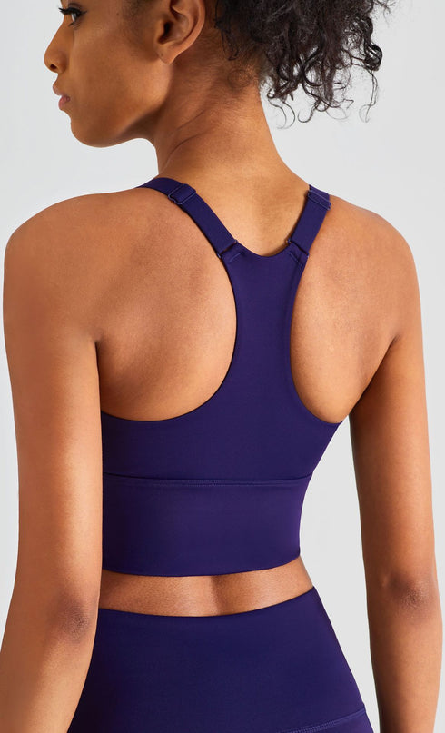 Women's Comfort Fitness Adjustable Straps Bralette Bra