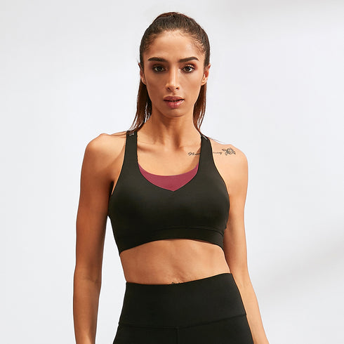Women's Comfort Running Fitness Breathable Sport Bralette Bra