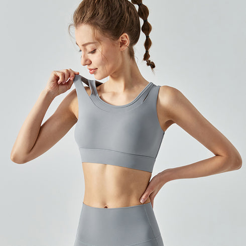 Women's Comfort Running Fitness Hollow Out Bra