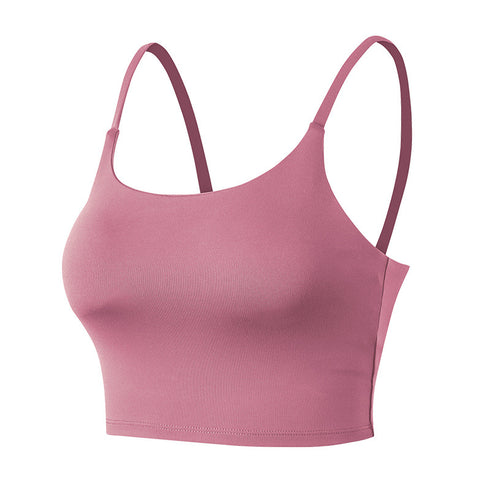 Women's Comfort Running Sports Stretchy Skinny Bra Tank