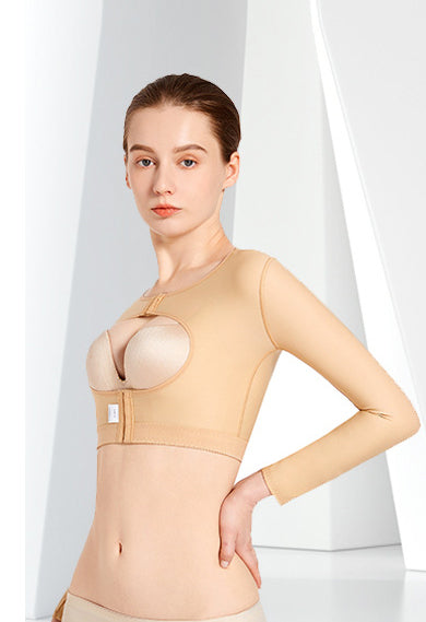 Women's Compression Garments After Lipo Long Sleeve Tops Shapewear