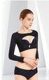 Women's Compression Garments After Lipo Long Sleeve Tops Shapewear