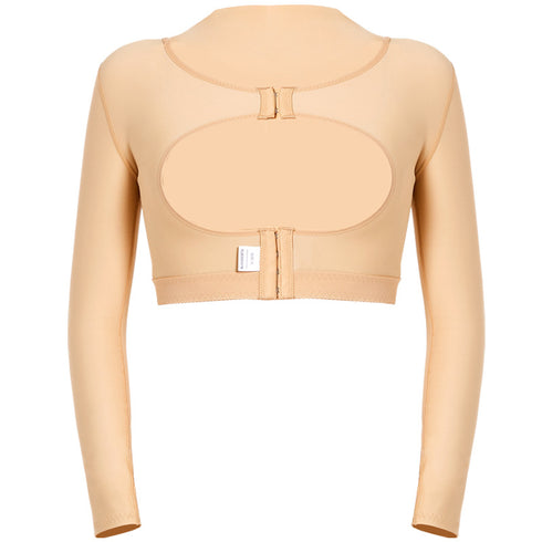 Women's Compression Garments After Lipo Long Sleeve Tops Shapewear