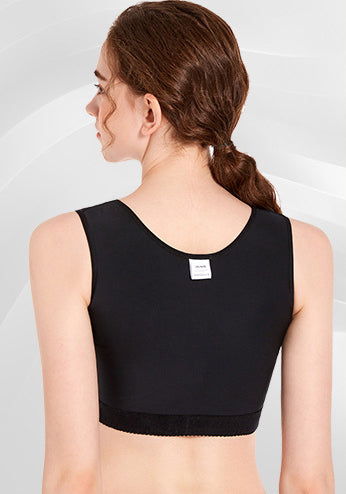 Women's Compression Open Bust Rows Clasp Tank Tops Shapewear