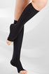 Women's Compression Thigh Slimming Stockings Open Toe Knee Length