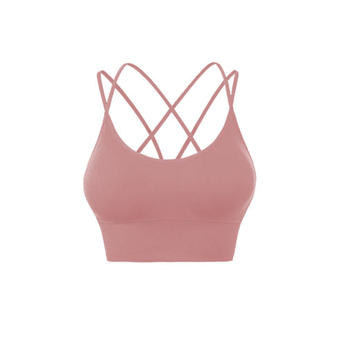 Women's Crisscross Back Fitness Workout Sports Bra