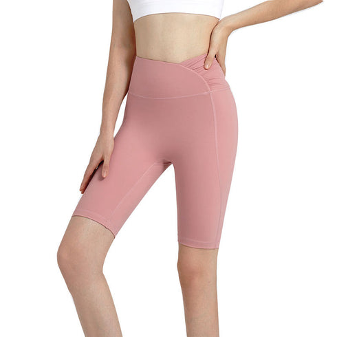 Women's Cycling Running Stylish High Waist Shorts