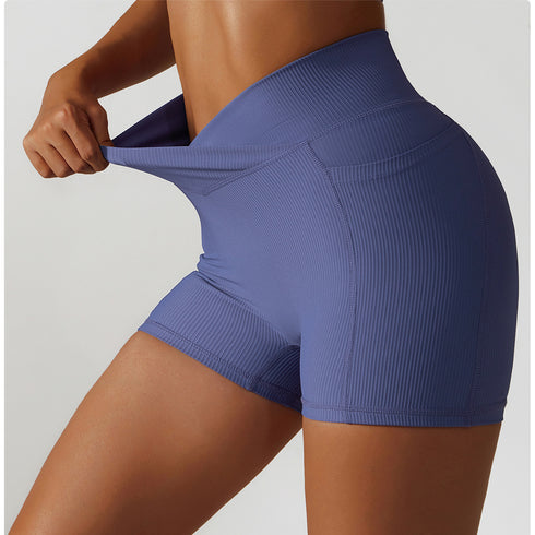 Women's Cycling Yoga Running Fitness Shorts whit Pocket