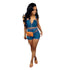 Women's Denim Halter Tops Shorts Two Piece Outfits