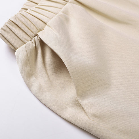 Women's Double-breasted Straight Leg Pant Two Piece Outfits