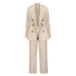 Women's Double-breasted Straight Leg Pant Two Piece Outfits