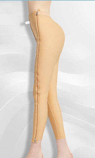 Women's Double Side Zipper Compression Garments After Lipo