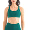Women's Exercise Running Adjustable Wide Straps Bra