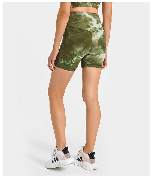 Women's Exercise Running Breathable Stretchy Fitness Yoga Shorts