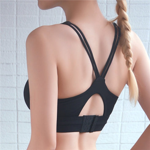 Women's Exercise Running Fitness High Impact Support Bralette Bra
