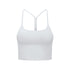 Women's Exercise Running Yoga Bra Pads Spaghetti Strap Tank