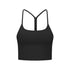 Women's Exercise Running Yoga Bra Pads Spaghetti Strap Tank
