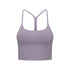 Women's Exercise Running Yoga Bra Pads Spaghetti Strap Tank