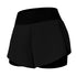 Women's Fake Two Piece Hi-Waist Butt Lifter Skinny Shorts