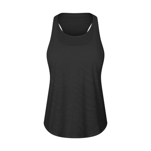 Women's Fake Two Piece Loose Sports Bra Quick Dry Tank
