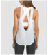 Women's Fake Two Piece Yoga Loose Sports Bra Tank