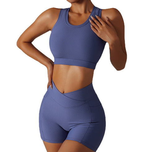 Women's Fit Sports Bra Yoga Fitness Crop Tank Tops