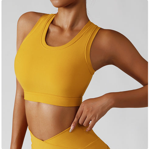 Women's Fit Sports Bra Yoga Fitness Crop Tank Tops
