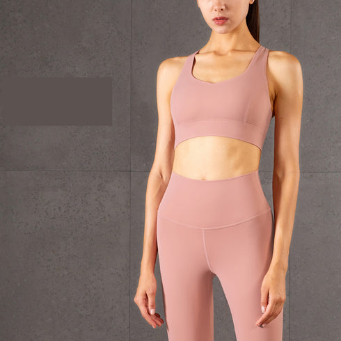 Women's Fitness Breathable Back Hollow Out Bralette Bra