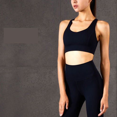 Women's Fitness Breathable Back Hollow Out Bralette Bra