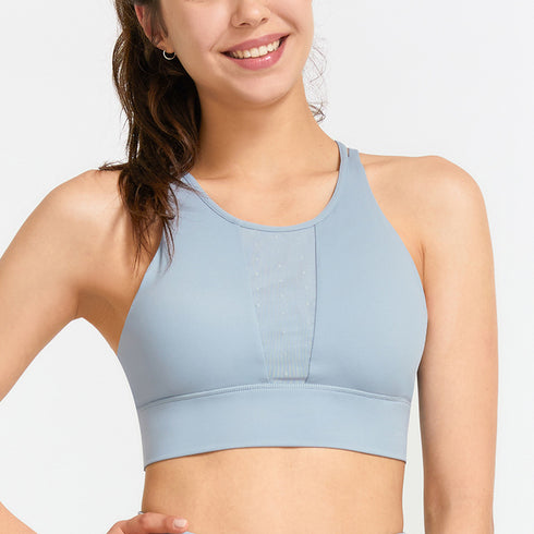 Women's Fitness Criss Cross Back Naked Feeling Bra