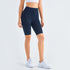 Women's Fitness Hi-Waist Naked Feeling Mid Thigh Shorts