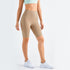 Women's Fitness Hi-Waist Naked Feeling Mid Thigh Shorts