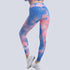 Women's Fitness Hi-Waist Thigh Lift Skinny Tie-dye Yoga Pants