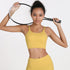 Women's Fitness High Impact Support Bras Detachable Bra Pads